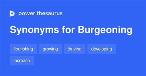 antonym for burgeoning|bourgeoning definition.